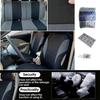 Universal Car Seat Covers Polyester Auto Seat Protector Front & Rear Seat Covers