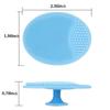 Wabjtam Facial Scrub, 2-pack Soft Silicone Scrub, Facial Exfoliator, Facial Scrub, Silicone Scrub, Massage Pore Cleansing, Blackhead Removal Exfoliato