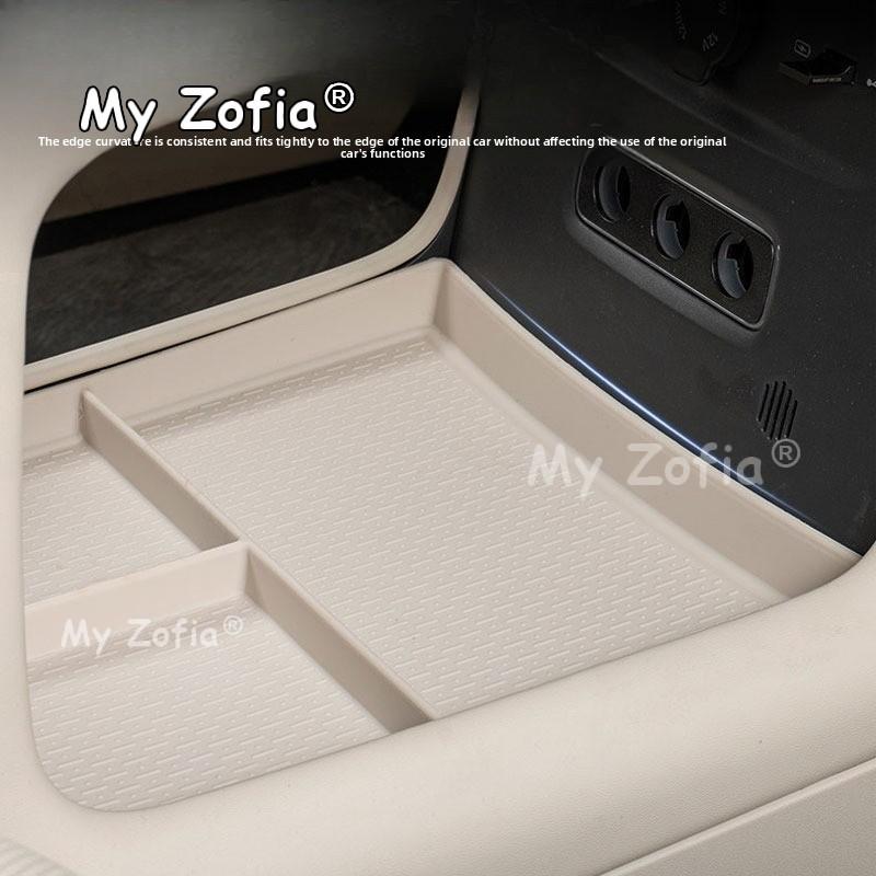 Car Center Console Control Lower Under Storage Organizer Tray Interior Vehicle Central Accessories For Voyah Courage 2025 2026