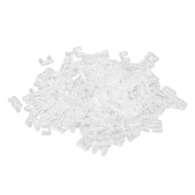 200 Pcs Rimless Glasses Compression Sleeve Clear Plastic Fixing Accessories Tools Rimless Frames