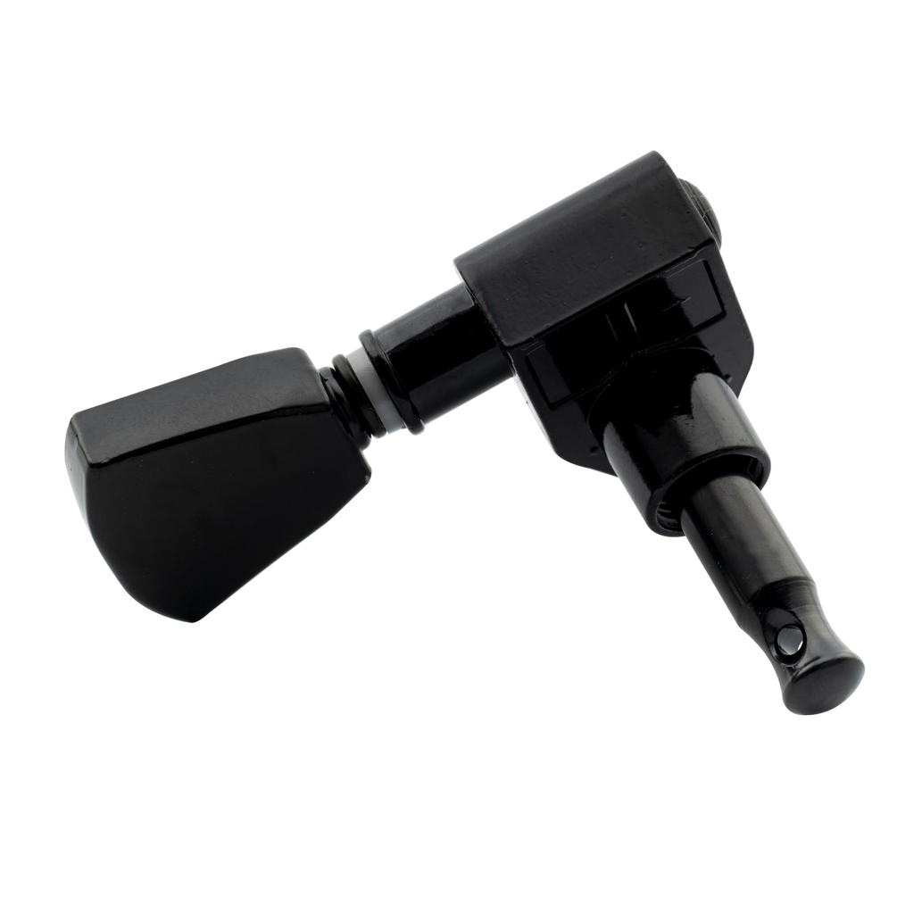 Musiclily Economy Sealed Tuner Set for Epiphone Les Paul Guitars with Black Keystone Buttons 3-in-1 Roto-Style SG/ES