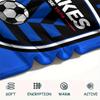 1Pc San Jose Earthquakes Print Flannel Blanket High Quality Warm Comfortable Cover for All Seasons Perfect for Gifts Home Decor