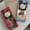 Game Hades Action Black Phone Case For Samsung ZFlip7 ZFlip6 ZFlip5 ZFlip4 ZFlip3 5G Hard Protective Galaxy Z Flip 3 4 5 6 7