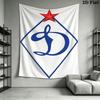 Dynamo Moscow Power Wall Hanging Printed Fabric Blanket Decorative Tapestries for Bedroom Living Room Home Decor