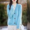 Knitted Sweater Loose Early Autumn New Women's Sweater Jacket Short Thickened Women's High-end Lazy Wind Cardigan