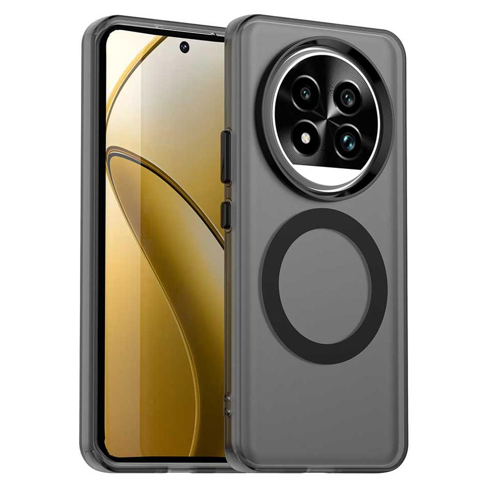 

For Realme 13 Pro 5G (Global)/13 Pro+ 5G (Global) Magnetic Case PC+TPU+PET Anti-Drop Phone Cover A