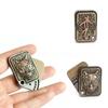 Fidget Magnetic Push Card Mechanical Slider Ratchet Wheel Pushing Plate Coin Sensory Relieve Stress Relief Toy Mens Anti Anxiety