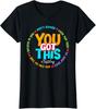 Test Day Rock The Test Teacher Testing Day Funny Ladies' Crewneck T-Shirt Unisex T-Shirt