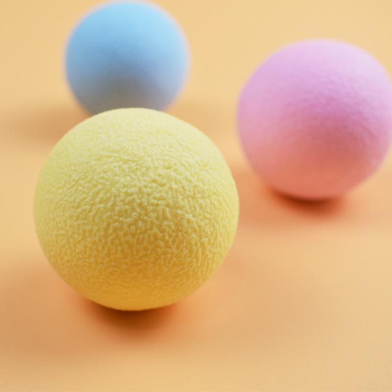 Cat Toy Elastic Ball, Foaming Ball, High Elasticity Ball, Cat-friendly Scratch-resistant Self-entertaining Cat Toy Ball