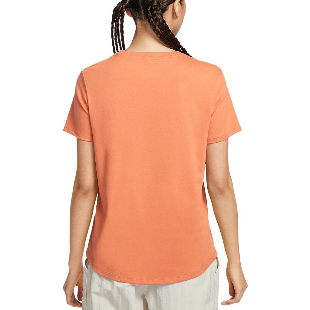 Nike Sportswear Essentials T Shirt Women's Soft Orange DX7907-828