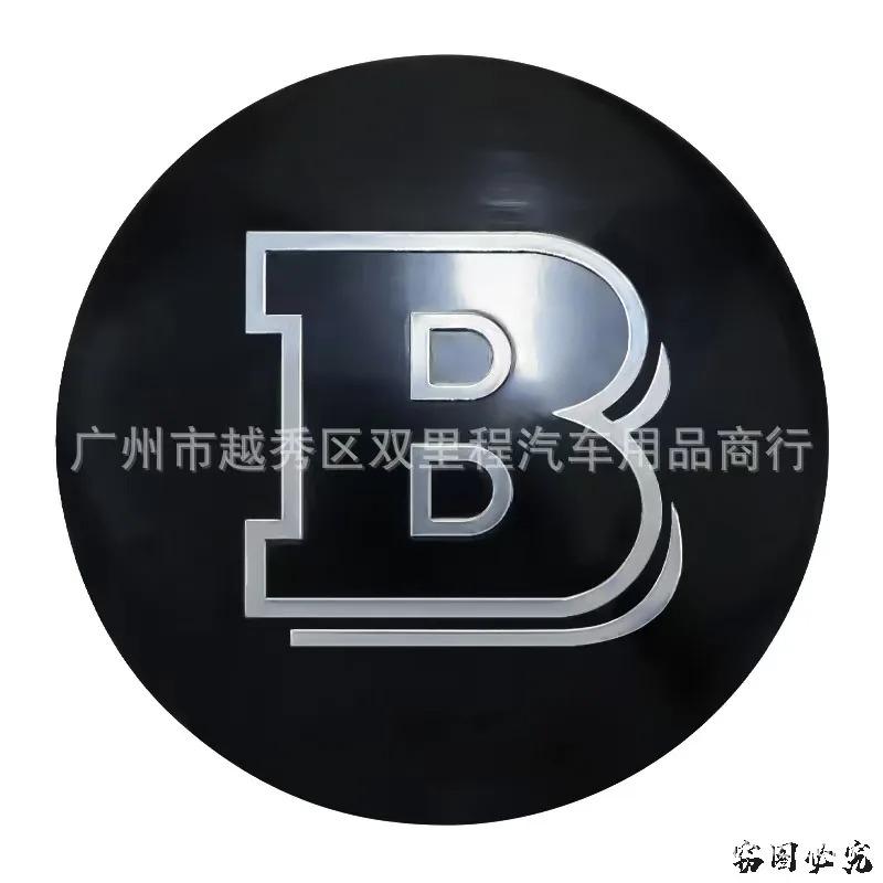 80/90mm Modified B logo Emblem Badge sticker for BRABUS W464 G63 G65 W463 G500 G350 W213 W204 W205 W253 W210 W211 W220 X254 W207