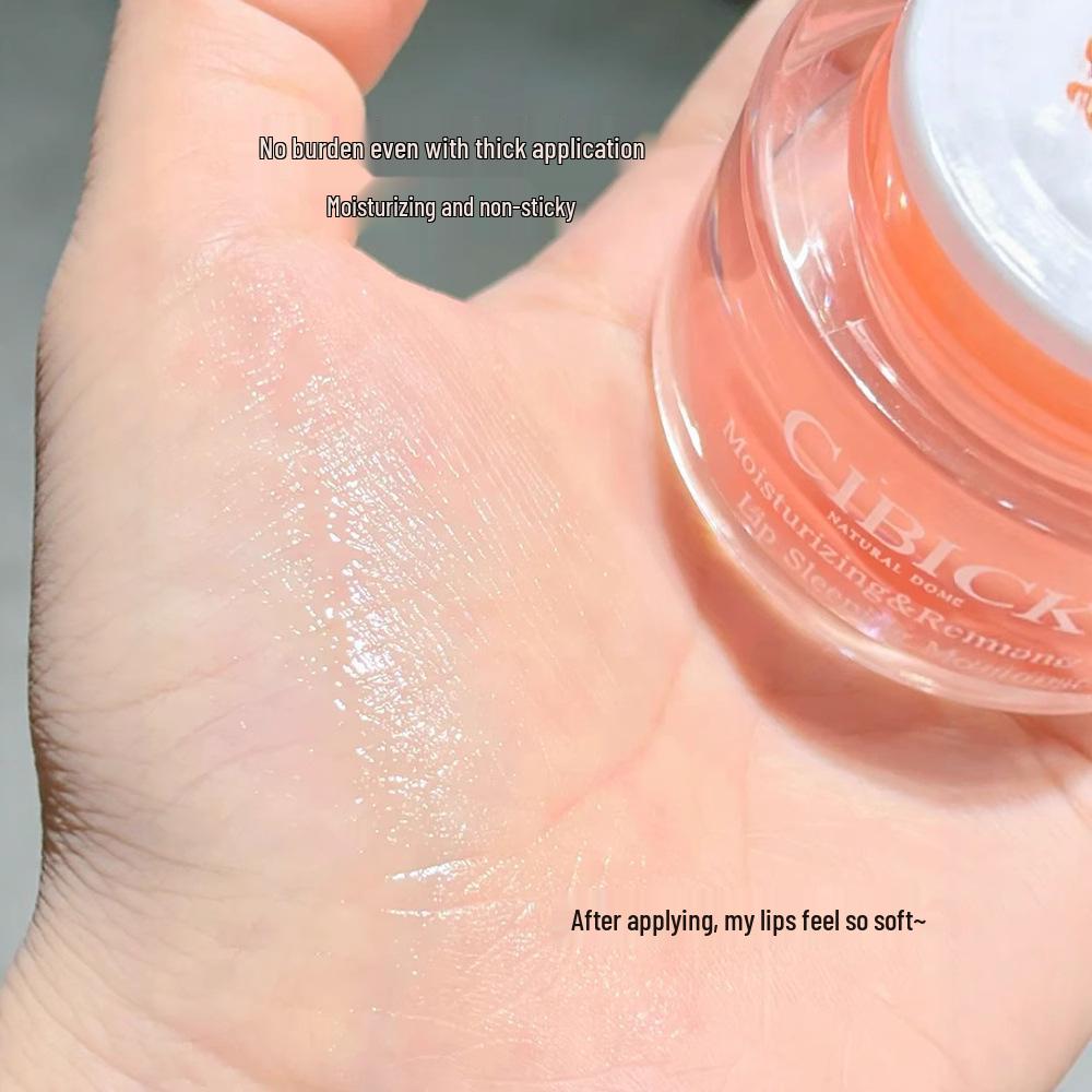 Thailand Cibio2 Sleep Lip Mask - Moisturizing, Nourishing, Exfoliating Lip Balm & Lipstick Primer for Fading Lip Lines.