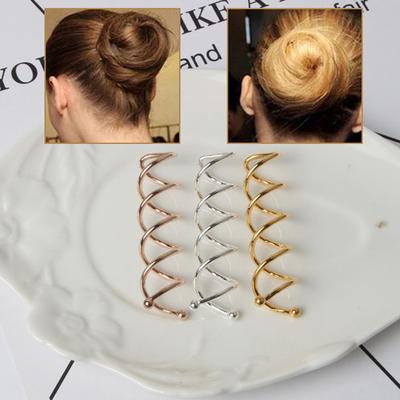 10 Stücke Spiral Twist Haarnadel Drehen Haarnadel Dutt Stick Frisur Diy