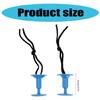 2Pcs Surfs Board Leash Leg Rope Plugs For Surfs Board Paddles Body Board Enduring Surfboard Leash Plug with Cord String