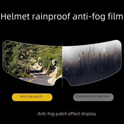 Zhongtai Youpin Şeffaf Bisiklet Kaskı Yağmurluk & Buğu Önleyici Film