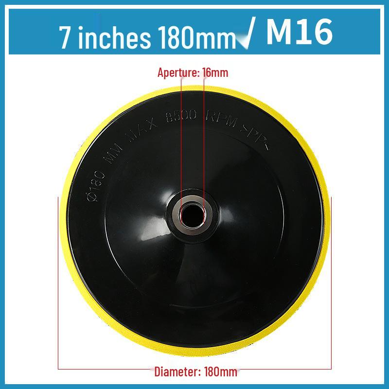Self-Adhesive Polishing and Backing Pads for Angle Grinder: Wet, Dry, and Stone Options with Connector and Rubber Soft Backing Pad