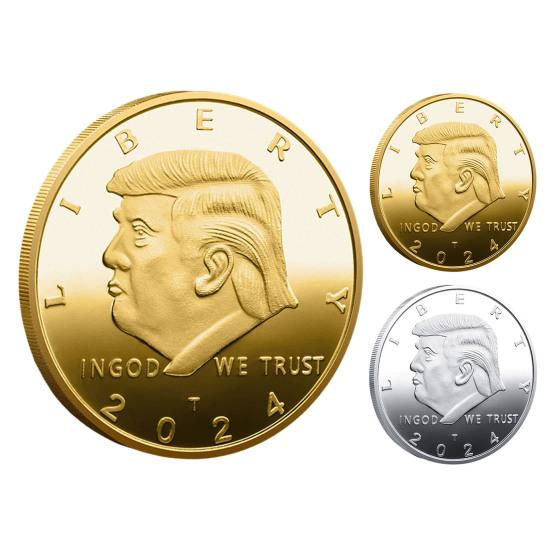 Gedenkmünzen-Andenken, Geschenk, rostfrei, korrosionsbeständig, poliert, Sammlerstück, Münzdekoration aus Metall