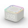 Small portable travel bedside with white noise colorful atmosphere night light sleep instrument alarm clock