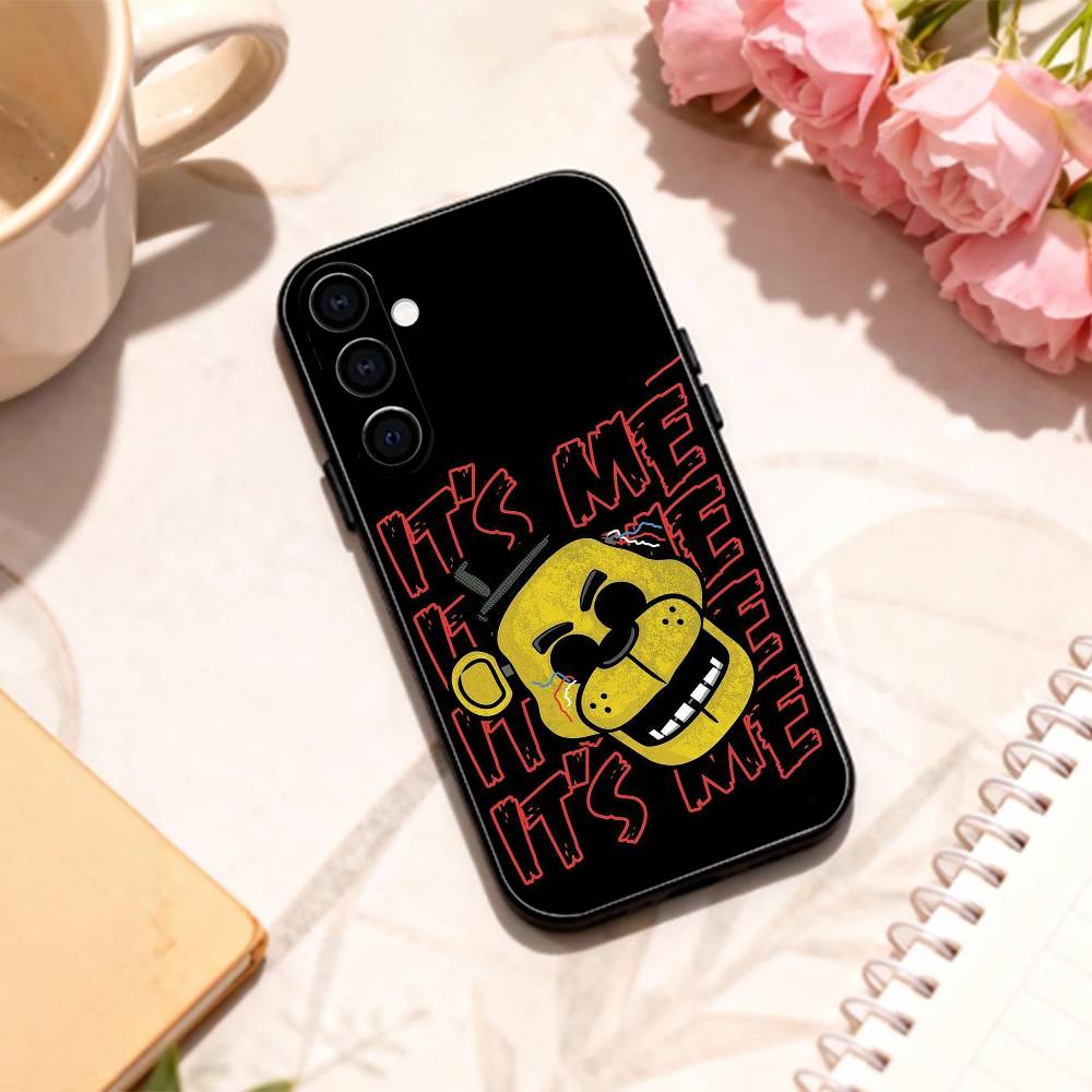 Five N-Nights At F-Freddys Fnaf   phone Case For Samsung Galaxy A73,A72,A71,A70,A53,A52,A51,Others Soft Black Shell