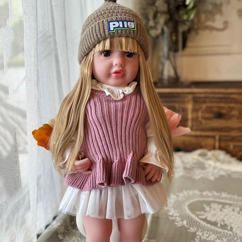 Cm Soft Vinyl Realistic Reborn Baby Doll Play Toy For Girls 1pc
