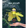 Small Flying Bee Hovering Toy With Gesture Control And Usb Charging For Kids