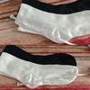5/10/20 Pairs Neutral Solid Color Round Neck Socks Spring Summer Sweat Absorbing Breathable Comfortable All-season Sports Socks