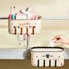 With Hook Hanging Storage Basket Snap-on Type Bedside Storage Box Dormitory Bedside