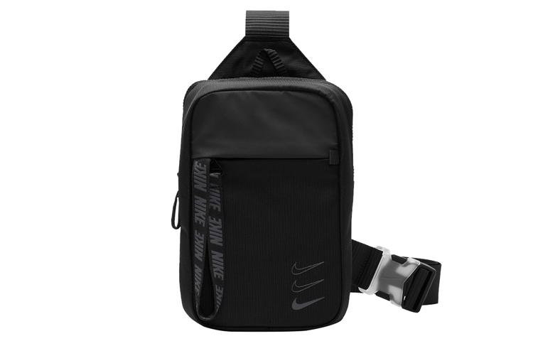 Nike Polyester Sling Bag, Fanny Pack Unisex Black BA6144-011