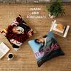 Rock Band THE C-CURE Maple Design Cushion Cover Happy Autumn Harvest Decor Holiday Decorati Pillow Cover