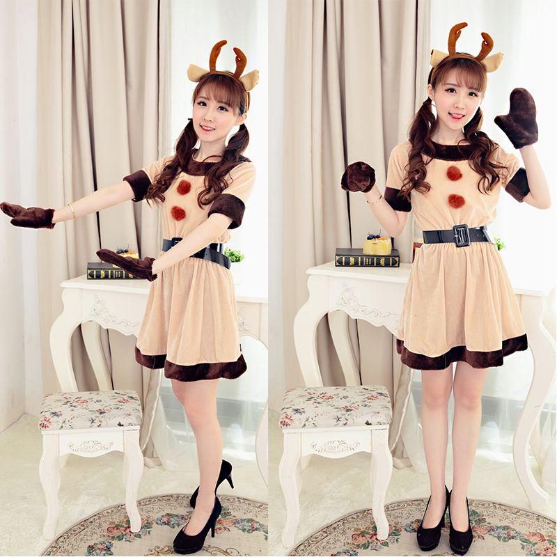 Deluxe Women Mrs Santa Claus Christmas Fancy Dress Costume Xmas Party Outfit
