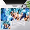 2025 Man Mouse Pad Super Popular Dragon Ball Mouse Pad Son Goku Printing Pattern Large Gaming Keyboard Office Desk Mat Super Saiyan Animation Desk Mat