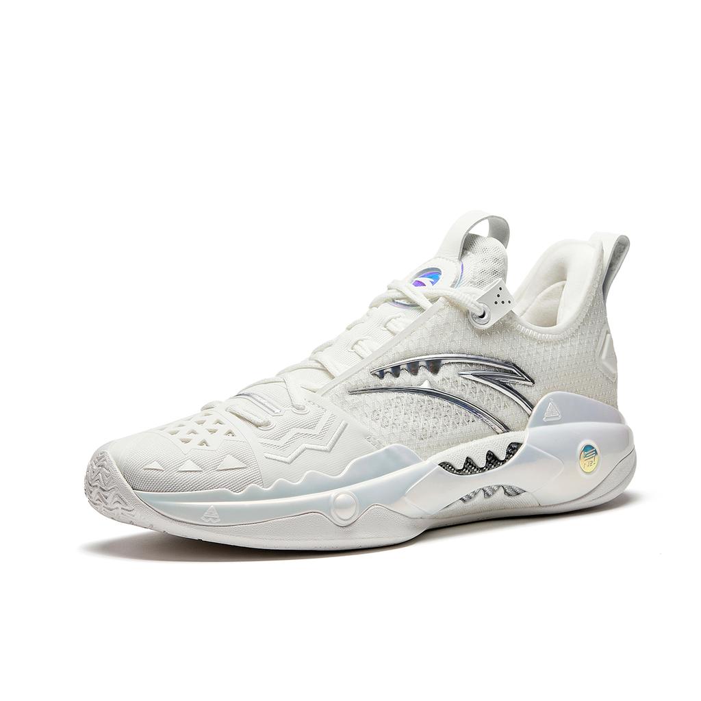 Anta Schock Welle 5 Pro Niedrige Basketballschuhe Herren Weiß 112611119S-1