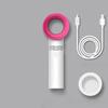 Handheld Leafless Fan for Home Use USB Charging Desktop Small Fan Outdoor Mini Portable Heat Dissipation and Cooling Fan