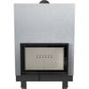 Steel fireplace KRATKI MBO 15 kW Ø 200 Lift-up self closing door