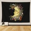 Botanischer Druck Florales Wandbehang Pilz-Wandteppich Vintage Boho Wildblumen Gemüse-Wandteppich Bunte Heimdekoration