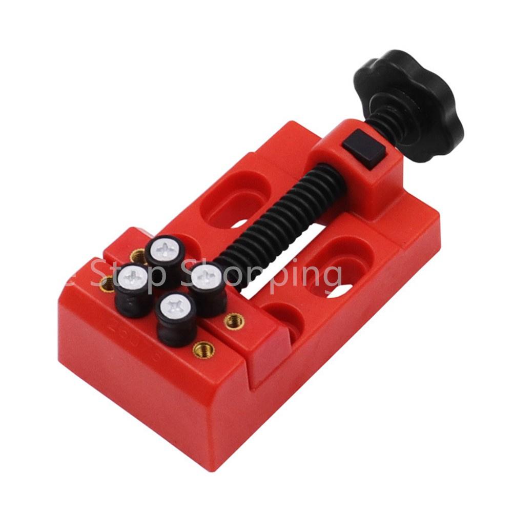 DIY Sculpture Craft Carving Tool Universal Jaw Bench Mini Drill Clamp Fixing Vise Parts Watch Jewelry Small Table Press