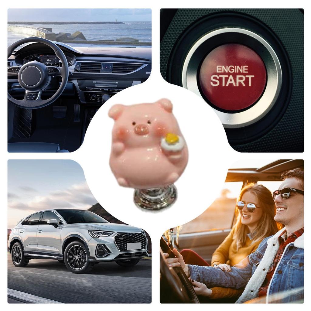 Start Button Cover, Engine Start Button Cover - Car Start Engine Ignition Cover Cute