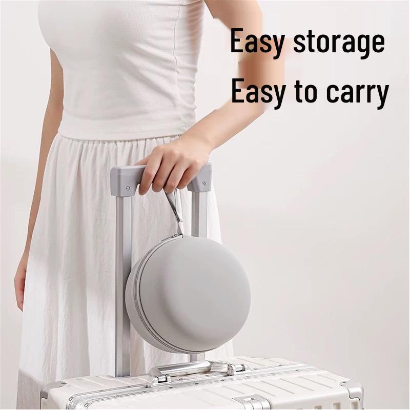 Reise U-förmiges Nackenkissen mit Kapuze aus Memory-Schaum zum Schlafen