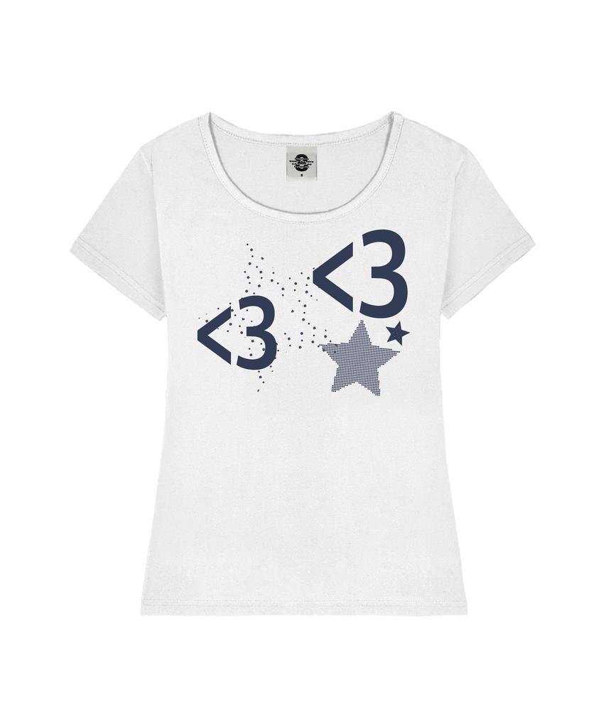 PRIMATE Heart To Women'S U-Neck Slim Fit Short Sleeve T-Shirt 6 Colors