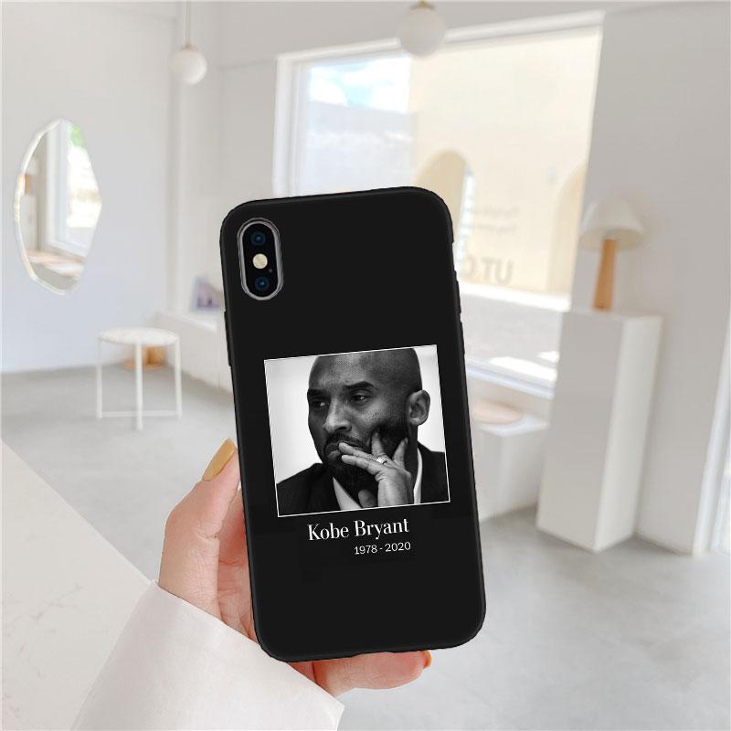 BF77 K-Kobes 24-8 Soft Shell Phone Case for iPhone 16 15 14 13 12 Pro Max Plus Mini