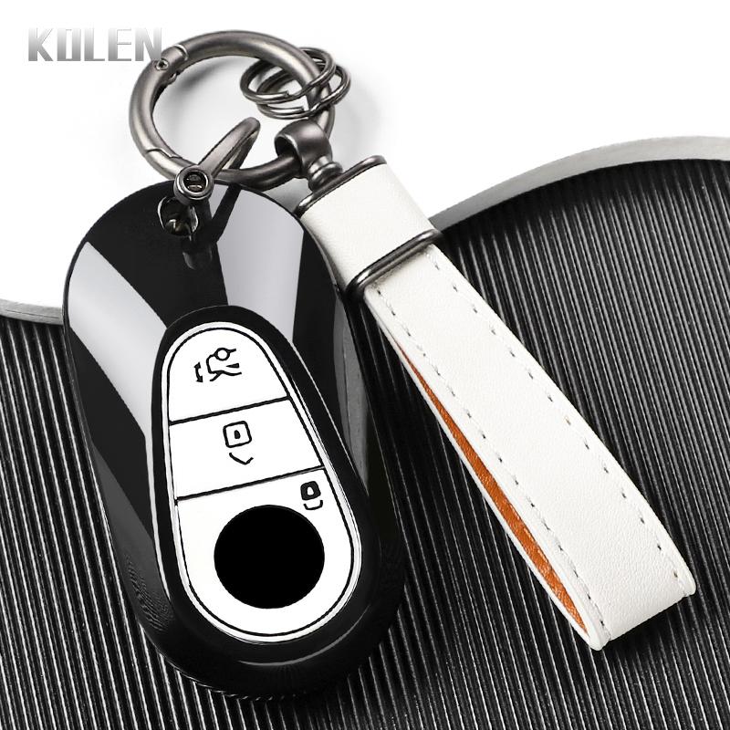 Tpu Car Flip Key Case Fob Keychain Suit For For Mercedes Benz C S Class W206 W223 S350 C260 C300 S400 S450 S500 Accessorie