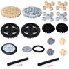MOC Bricks Technical Accessories Bulk Multiple Sizes Gear Cross Axles Set Compatible All Brands Building Blocks Educational Toys
