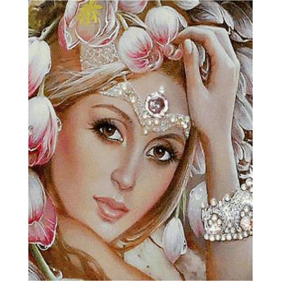 Handmade Full Diamond Embroidery Beauty Portrait Diy 5d Diamond Painting Cross Stitch