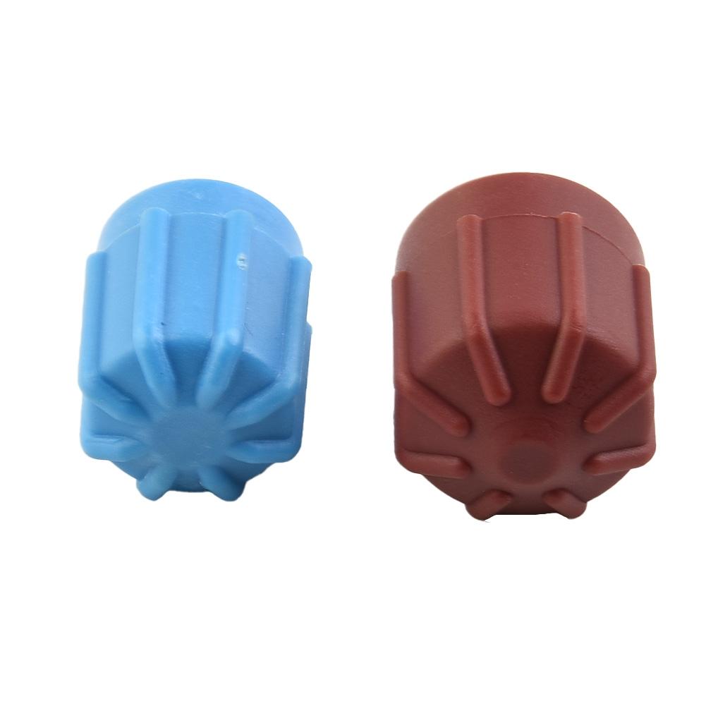 Auto Air conditioning valve core set Dust Cover A/C Valve Cap High/Low Voltage