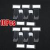 2/5/10Pcs Universal Car Parking Ticket Clip Windshield Sticker Ticket Holder Card Bill Stand Organizer Auto Interior Accessories