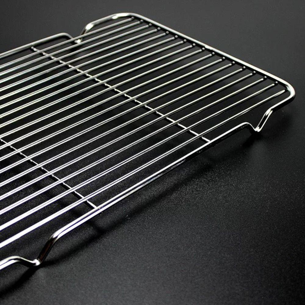 New Stainless Steel Cooling Rack Non-stick Silver BBQ Tray Baking Tray