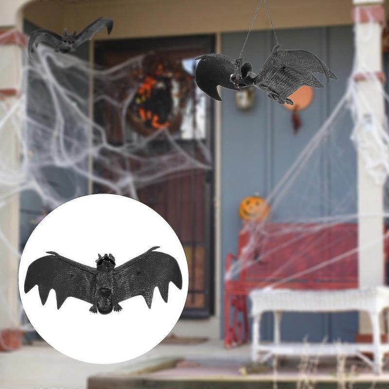2 Pcs Animaniacs Toys Halloween Fake Bat Halloween Toys Prank Toys Halloween Prank Props