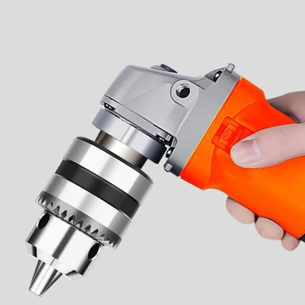 1.5-10mm Angle Grinder Adapter Thread Collet with Key Drill Convert Adapter  Woodworking Tool
