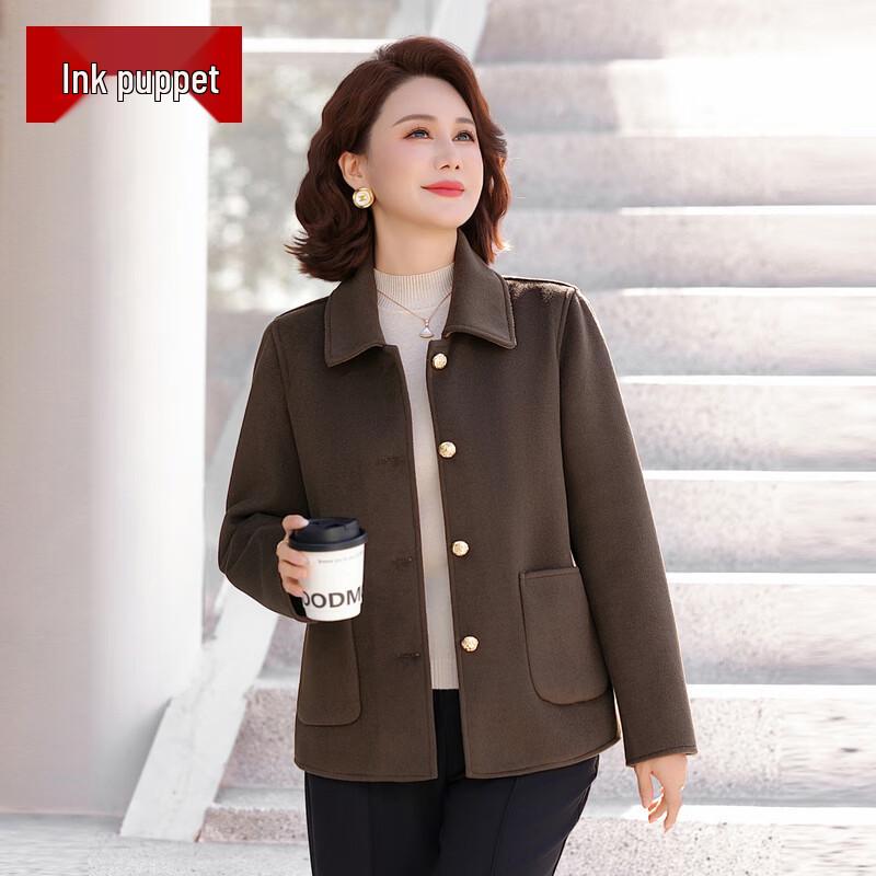 Moo Women s Spring Lapel Jacket 5XL