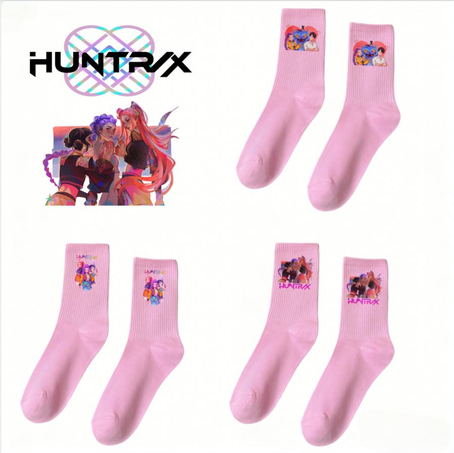 Discover Intime Men's Kpop Demon Hunters Socks Student Outdoor Sports Fall Season Cold Season Warmth Girls Mid-Calf Adorable Fashionable Cool Children's Birth Date Present